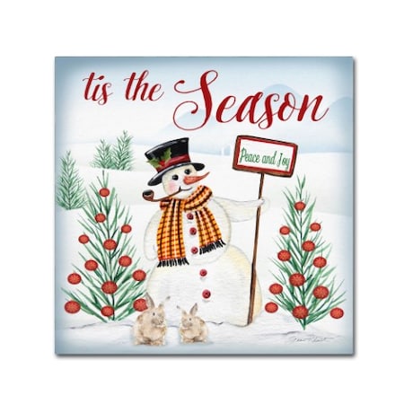 Jean Plout 'Tis The Season' Canvas Art,14x14